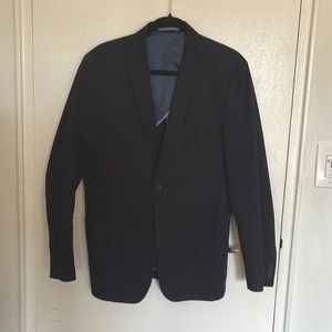 Combat gent navy blazer sports coat 40L slim fit